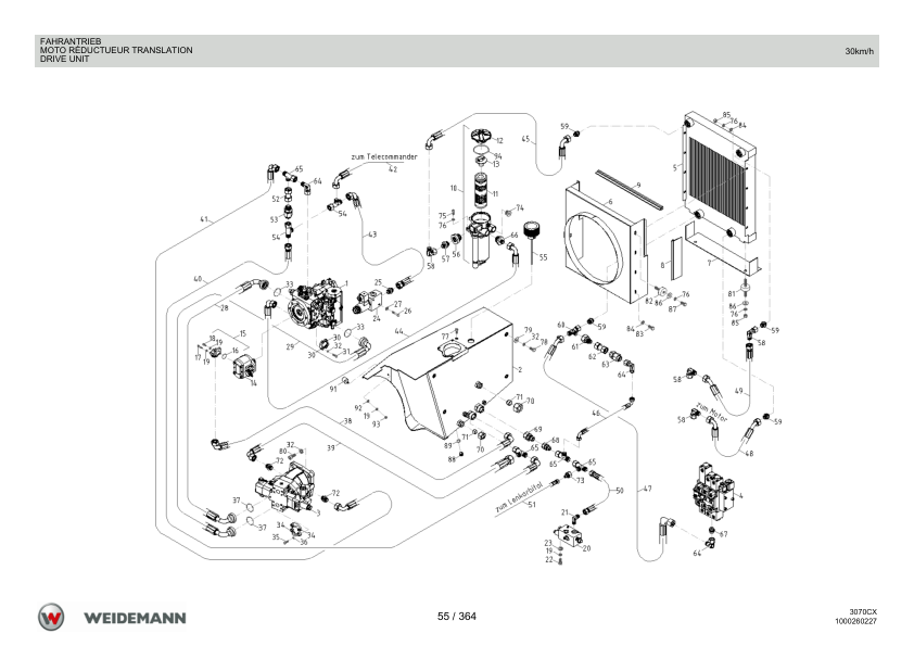 Weidemann 3070CX60 Wheel Loader Parts Catalog v1.0 DE FR EN 10000211244 - Image 12