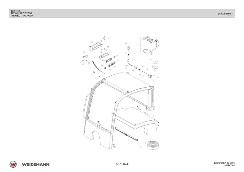 Weidemann 3070CX60LP Wheel Loader Parts Catalog v1.0 IT ES EN 10000326063 - Image 11