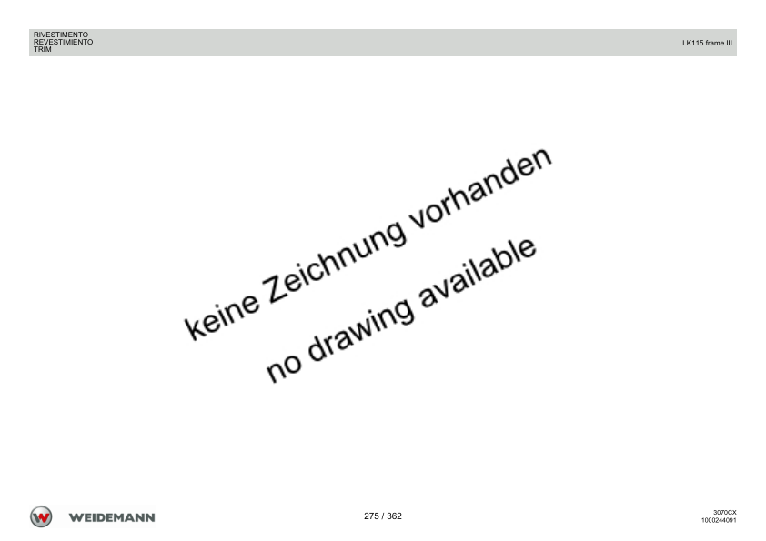 Weidemann 3070CX80 Wheel Loader Parts Catalog v1.0 IT ES EN - - Image 9