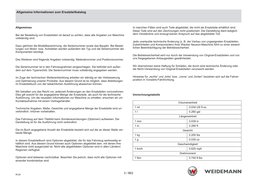 Weidemann 3080 T Telescopic Loader Parts Catalog v1.0 DE EN FR - Image 4