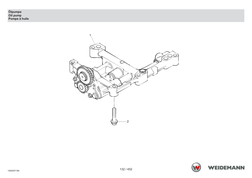Weidemann 4070CX100 Wheel Loader Parts Catalog SN -03.2009 DE EN FR - Image 7