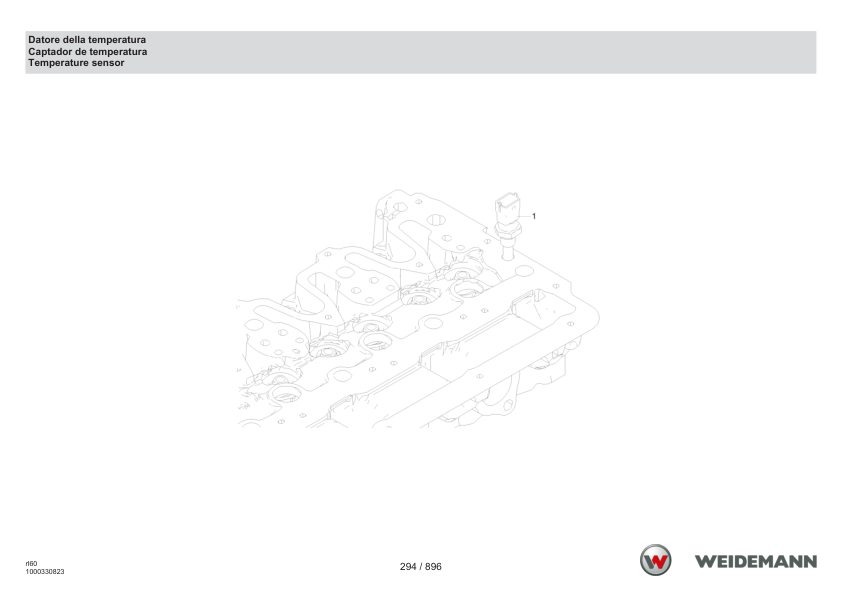 Weidemann 4080LP Stage V Wheel Loader Parts Catalog IT ES EN - Image 7
