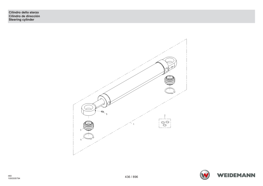 Weidemann 4080LP Stage V Wheel Loader Parts Catalog IT ES EN - Image 9