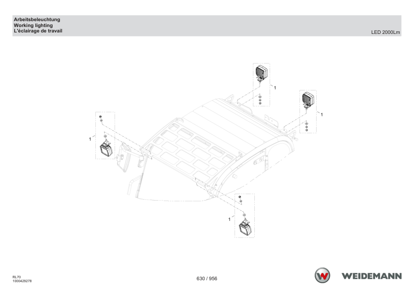 Weidemann 5080 Stage V Wheel Loader Parts Catalog v1.0 DE EN FR - Image 11