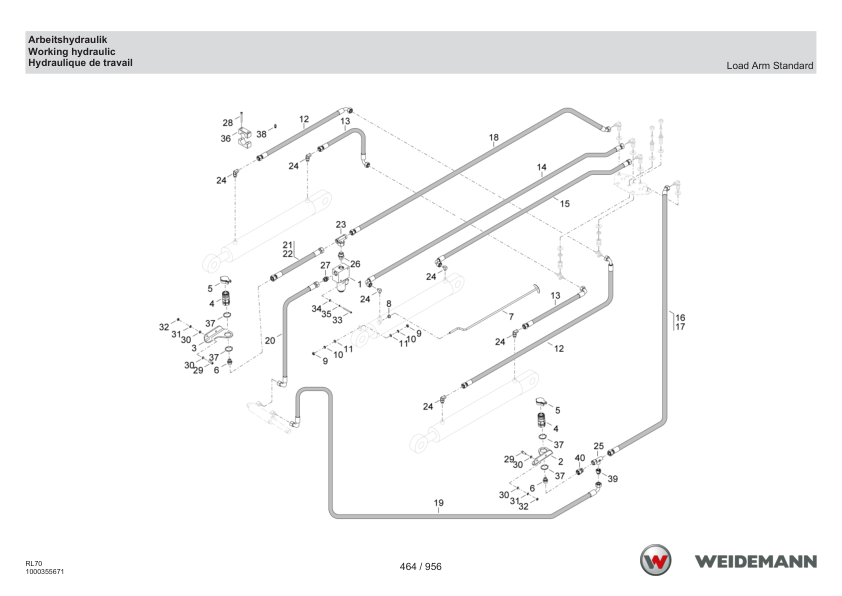 Weidemann 5080 Stage V Wheel Loader Parts Catalog v1.0 DE EN FR - Image 9