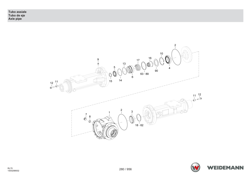Weidemann 5080 Stage V Wheel Loader Parts Catalog v1.0 IT ES EN - Image 7