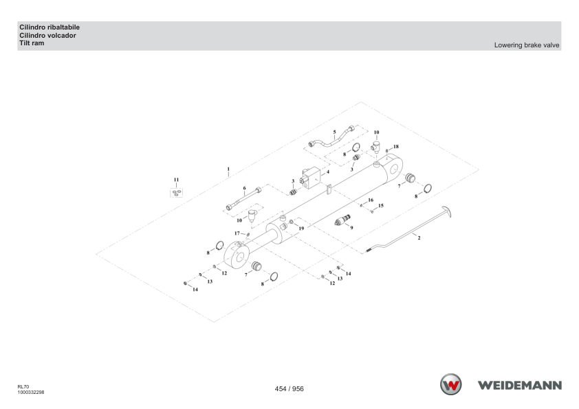 Weidemann 5080 Stage V Wheel Loader Parts Catalog v1.0 IT ES EN - Image 8
