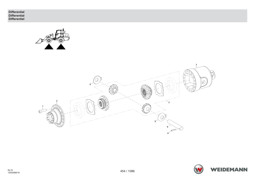 Weidemann 5080T T4F Telescopic Loader Parts Catalog v1.0 DE EN FR - Image 9