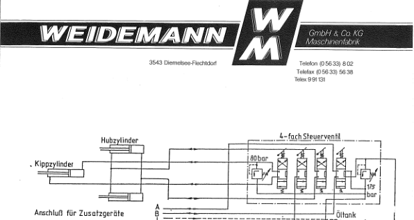Weidemann 914 DP Wheel Loader Parts Catalog - Image 10