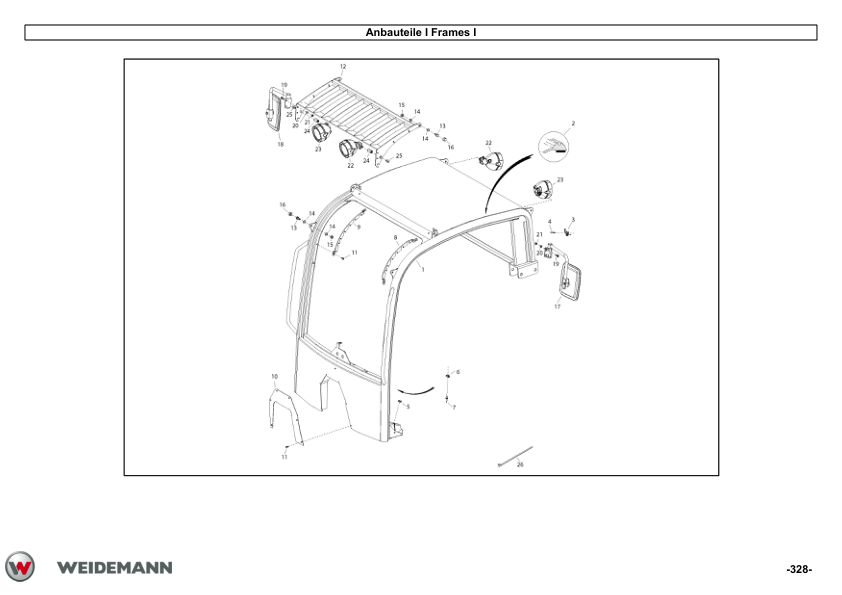 Weidemann Cabine Parts Catalog - Image 9