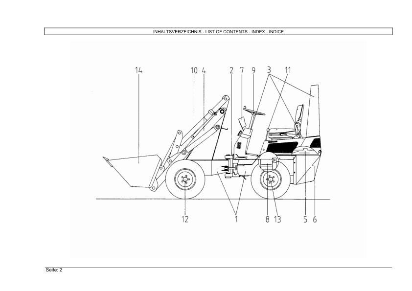Weidemann Hoftrac 1015 D P Wheel Loader Parts Catalog - Image 4