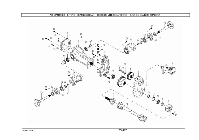 Weidemann Hoftrac 1030 D D Wheel Loader Parts Catalog - Image 11