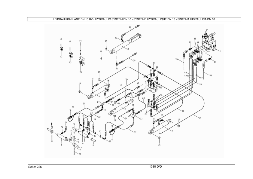 Weidemann Hoftrac 1030 D D Wheel Loader Parts Catalog - Image 9