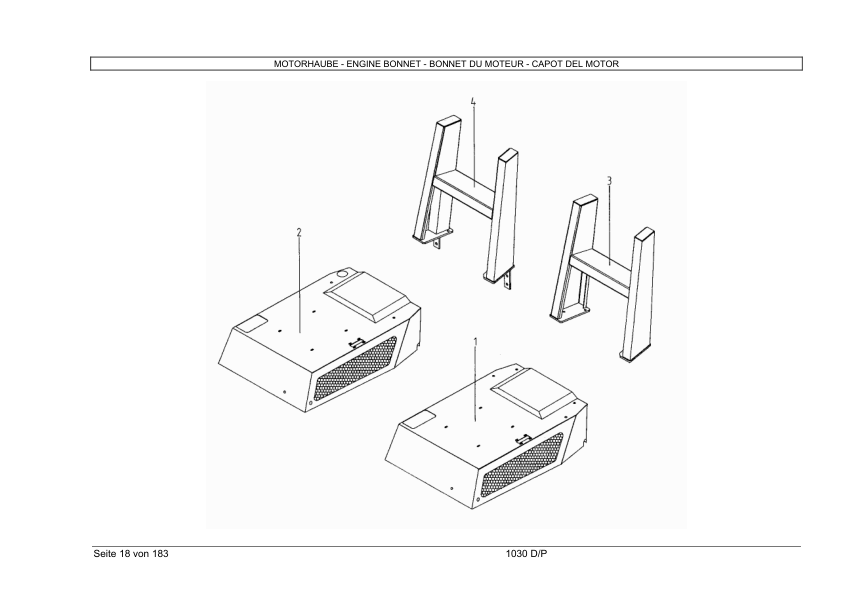 Weidemann Hoftrac 1030 D P Wheel Loader Parts Catalog - Image 6
