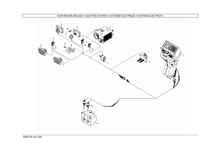 Weidemann Hoftrac 1090 1904 D P Wheel Loader Parts Catalog - Image 12