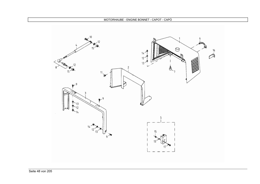 Weidemann Hoftrac 1090 1904 D P Wheel Loader Parts Catalog - Image 10