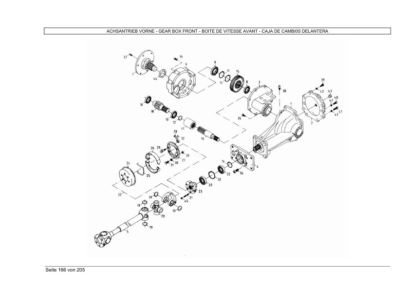 Weidemann Hoftrac 1090 1904 D P Wheel Loader Parts Catalog - Image 7