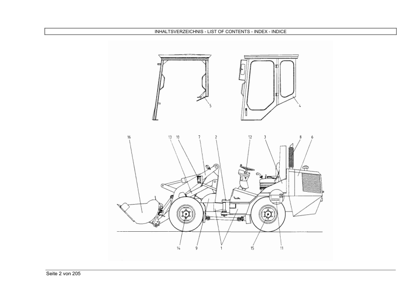 Weidemann Hoftrac 1090 1904 D P Wheel Loader Parts Catalog - Image 4