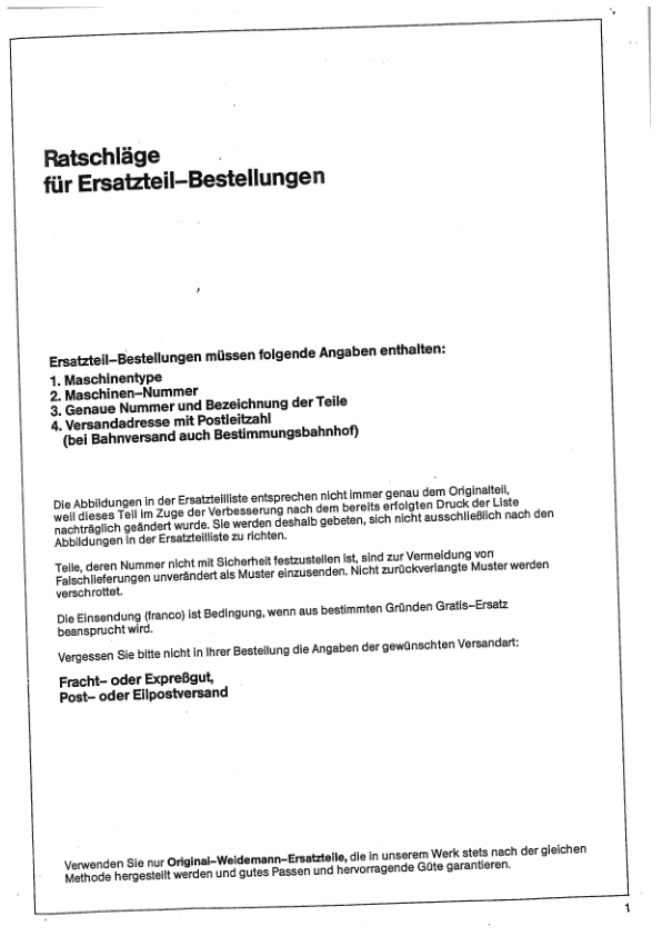 Weidemann Hoftrac 110 1202 1302 1502 1802 Loader Parts Catalog DE - Image 3
