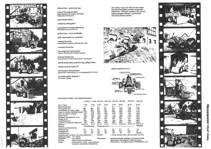 Weidemann Hoftrac 110 1202 1302 1502 1802 Loader Parts Catalog DE - Image 5