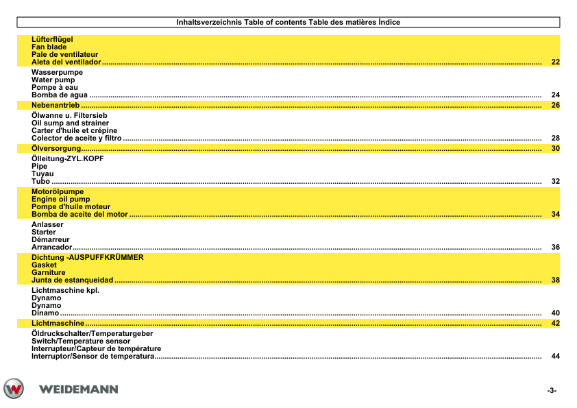 Weidemann Perkins 103-15 Engine Parts Catalog - Image 4