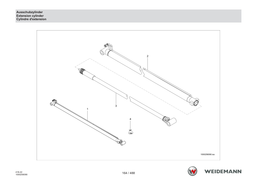 Weidemann T6027 Telehandler Parts Catalog SN WNK41822XXXX0001 v1.0 DE EN FR - Image 7