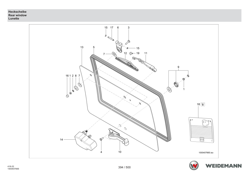 Weidemann T6027 Telehandler Parts Catalog SN WNK41822XXXX0001- v1.2 DE EN FR - Image 11
