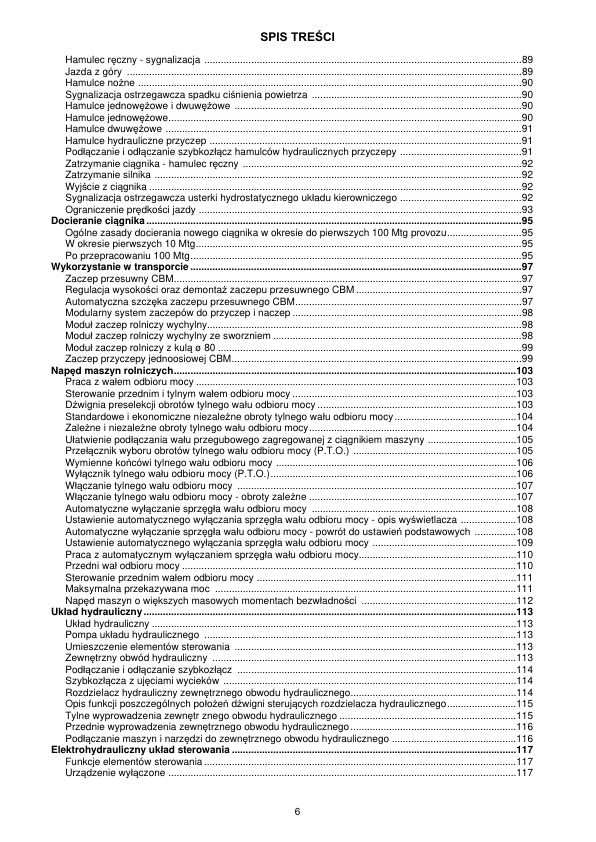 Zetor Crystal Tractor Operators Manual PL 2015 - Image 7