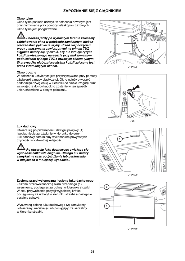 Zetor Crystal Tractor Operators Manual PL 2015 - Image 15