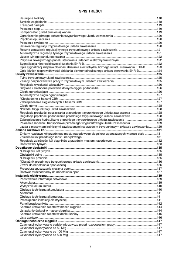 Zetor Crystal Tractor Operators Manual PL 2015 - Image 8