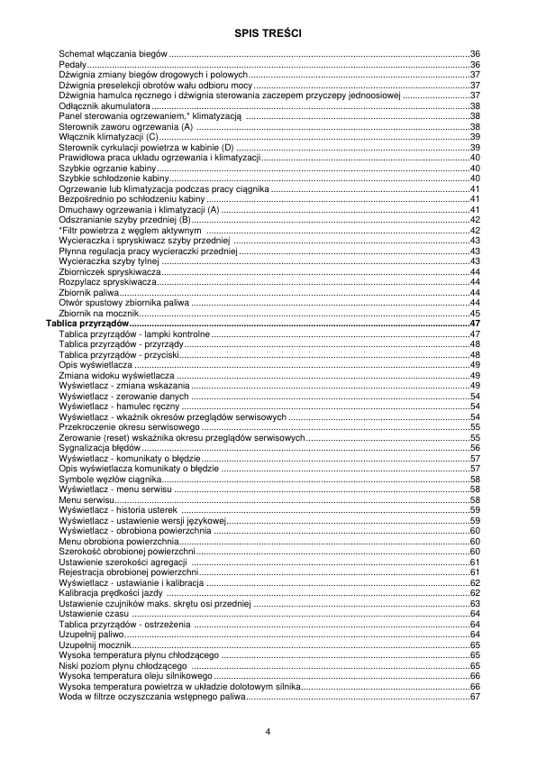 Zetor Crystal Tractor Operators Manual PL 2015 - Image 5