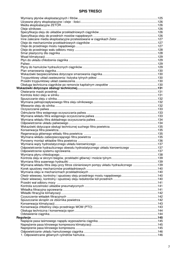 Zetor Major HS Tractor Operators Manual PL 2018 - Image 7
