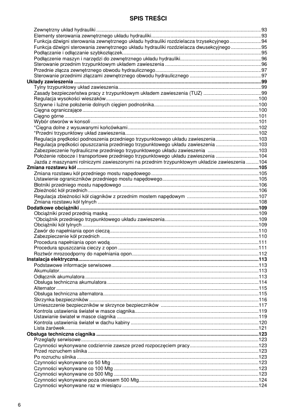 Zetor Major HS Tractor Operators Manual PL 2018 - Image 6