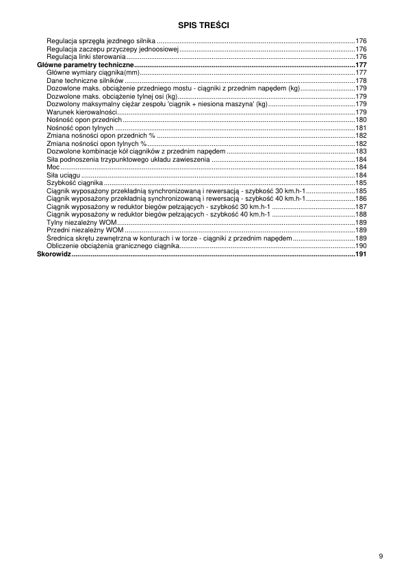 Zetor Proxima CL Tractor Operators Manual PL 2018 - Image 3