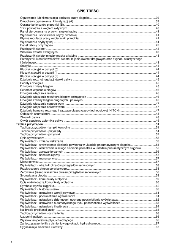 Zetor Proxima CL Tractor Operators Manual PL 2018 - Image 5