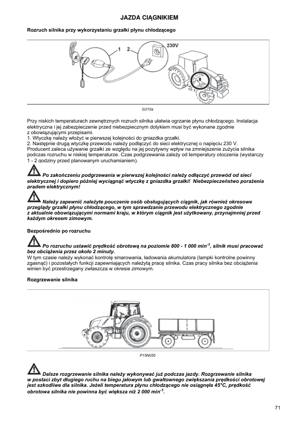 Zetor Proxima CL Tractor Operators Manual PL 2018 - Image 14