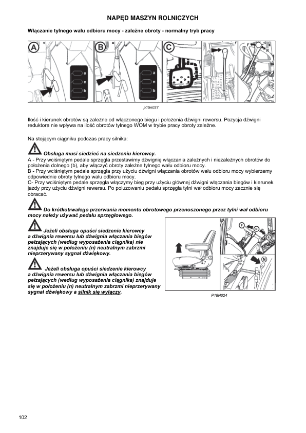 Zetor Proxima CL Tractor Operators Manual PL 2018 - Image 10