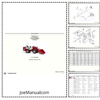 Weidemann 11490 D70 Wheel Loader Parts Catalog