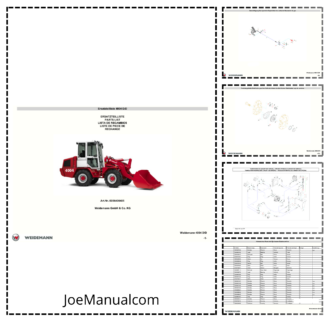 Weidemann 4004 D D Wheel Loader Parts Catalog