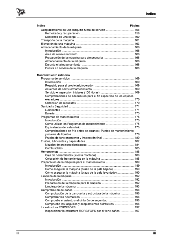 JCB 3CX 4CX Tier 3 Backhoe Loader Operators Manual 9811-5203-1 ES - Image 7