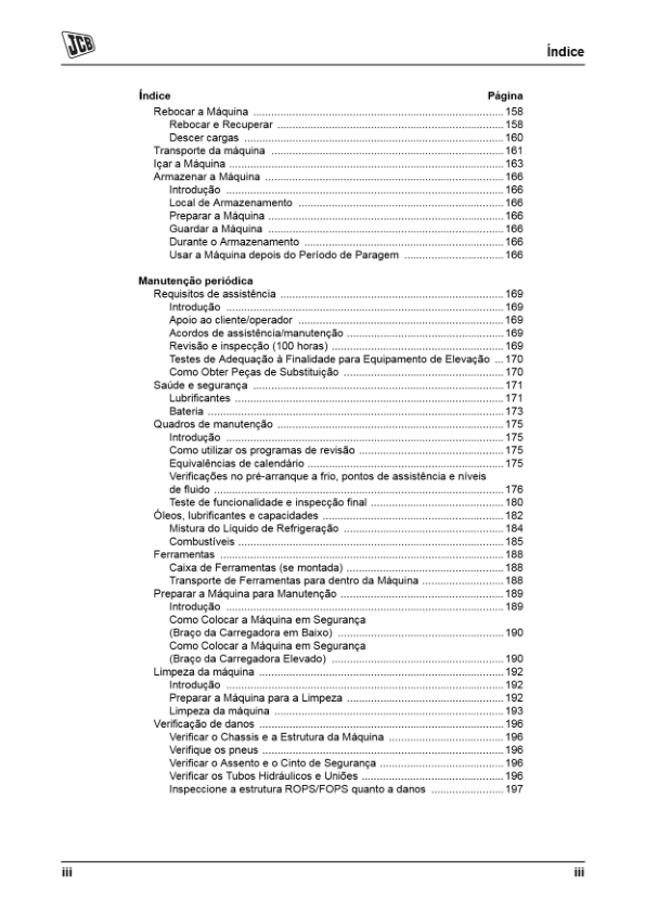 JCB 3CX 4CX Tier 3 Backhoe Loader Operators Manual 9811-5205-1 PT - Image 7