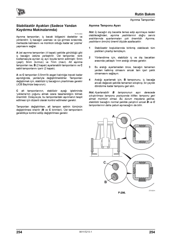 JCB 3CX 4CX Tier 3 Backhoe Loader Operators Manual 9811-5213-1 TR - Image 15