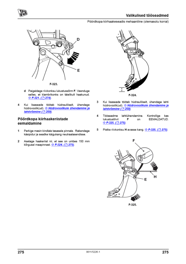 JCB 3CX 4CX Tier 3 Backhoe Loader Operators Manual 9811-5226-1 ET - Image 15