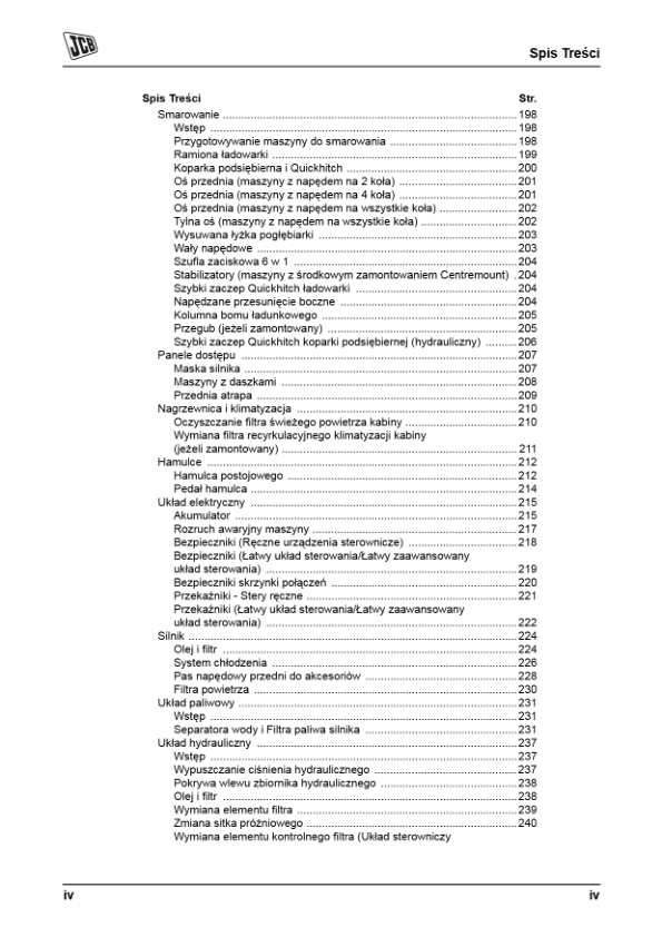JCB 3CX 4CX Tier 3 Backhoe Loader Operators Manual 9811-5229-1 PL - Image 8