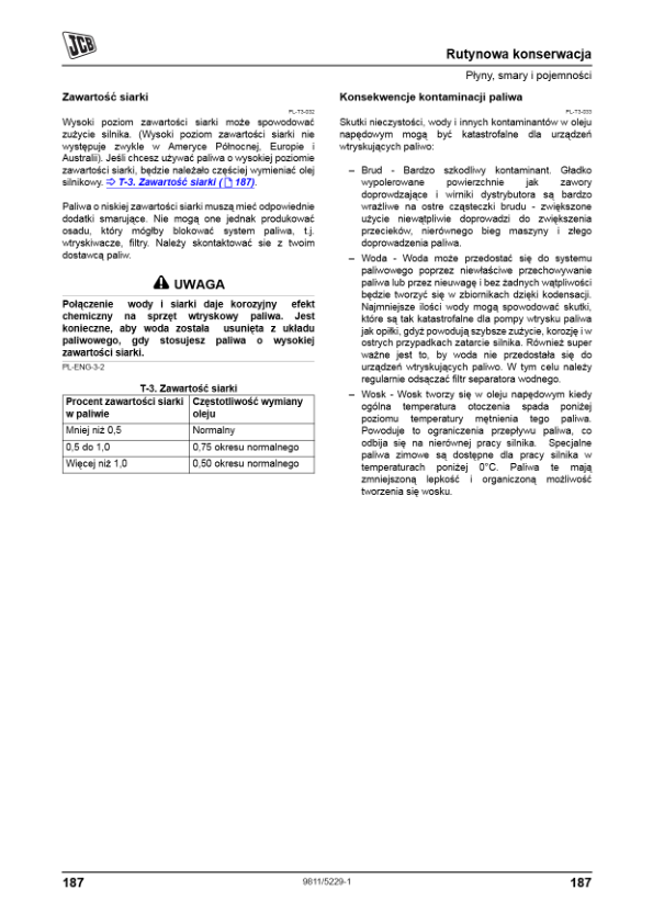 JCB 3CX 4CX Tier 3 Backhoe Loader Operators Manual 9811-5229-1 PL - Image 13