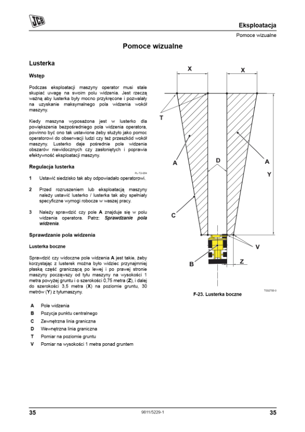 JCB 3CX 4CX Tier 3 Backhoe Loader Operators Manual 9811-5229-1 PL - Image 19