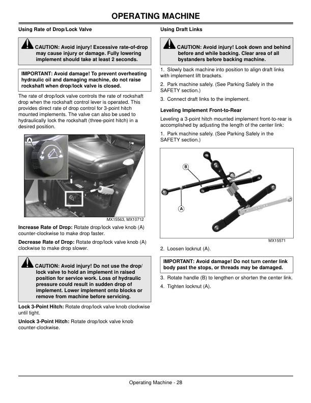John Deere 110 Backhoe Loader Operators Manual OMLVU13606D2 - Image 7