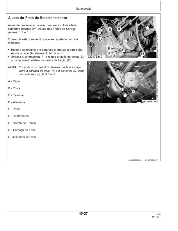 John Deere 1165 1175 Combine Harvester Operators Manual OMCQ29716-K3 PT - Image 12