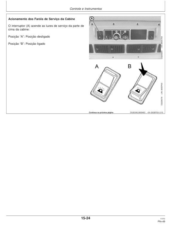 John Deere 1165 1175 Combine Harvester Operators Manual OMCQ29716-K3 PT - Image 16