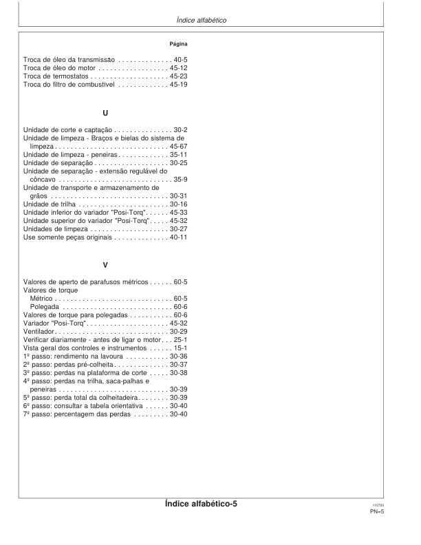 John Deere 1165 1175 Combine Harvester Operators Manual OMCQ29716-K3 PT - Image 15